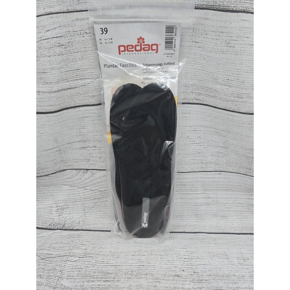 Pedag Plantar Fasciitis EU39 orthotic insole WOMENS size US 9
